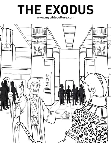 The Exodus Coloring Page